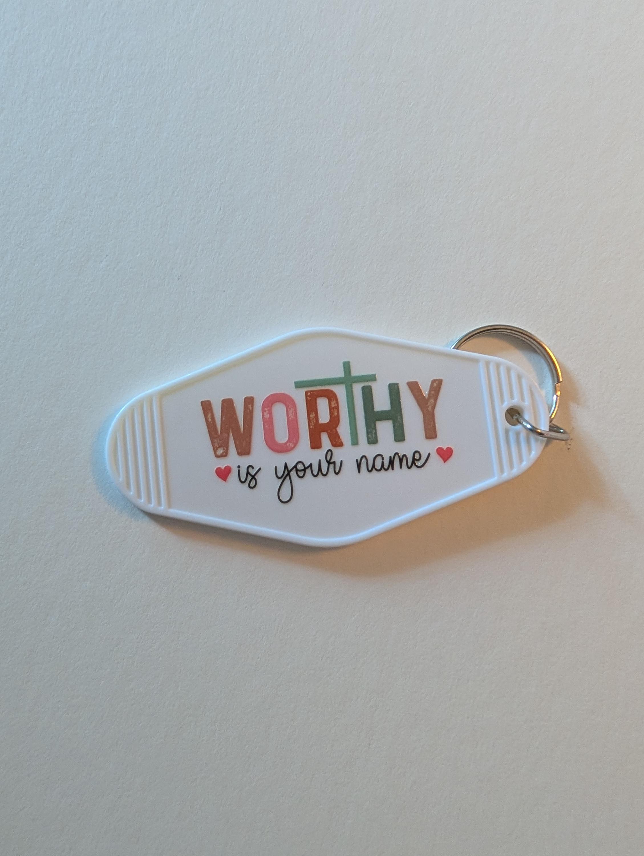 Nostalgic Hotel Keychain: Christian Sayings - Thumbnail 4