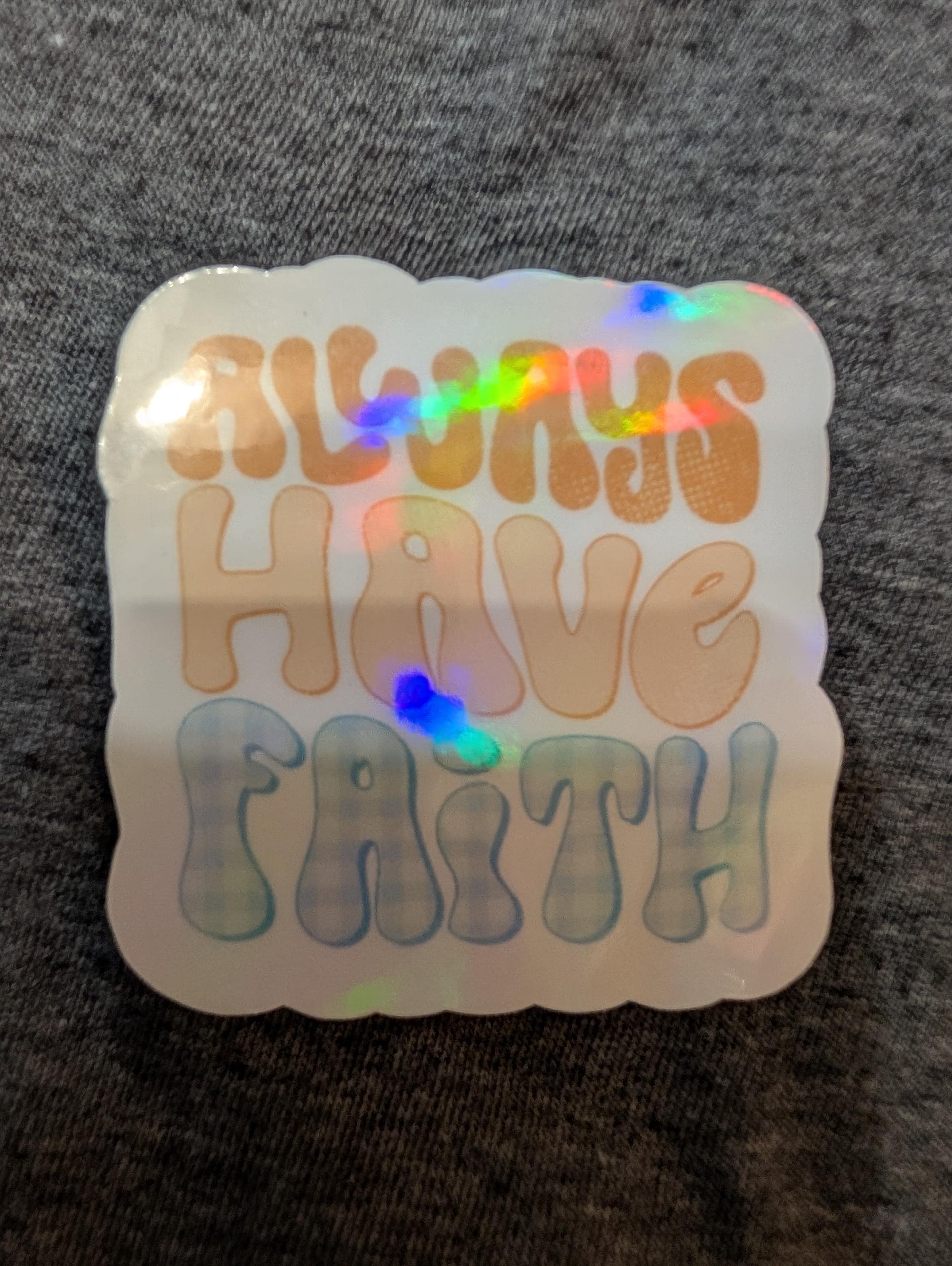 Fun, Faith Stickers - Image 1