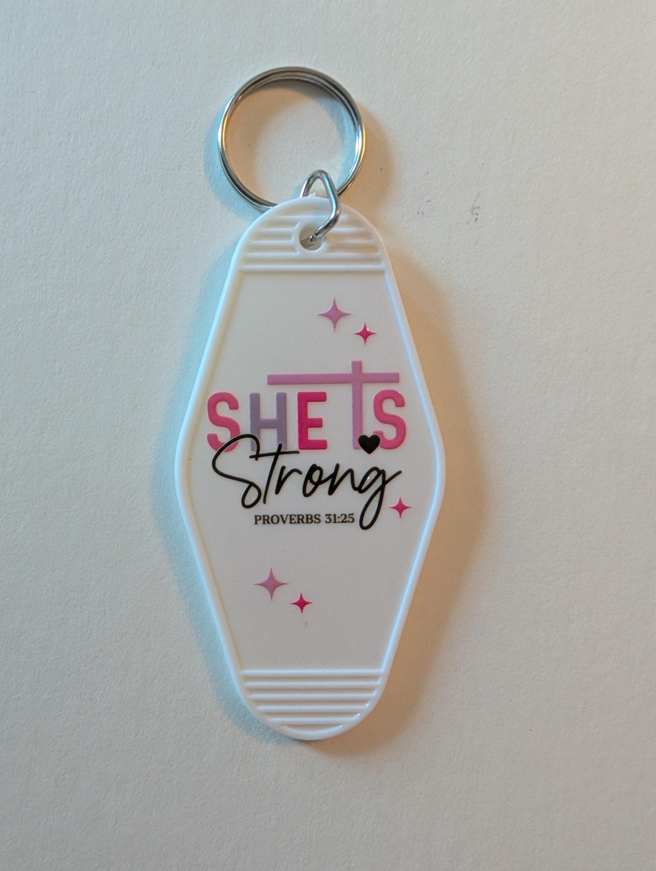 Nostalgic Hotel Keychain: Christian Sayings - Thumbnail 5