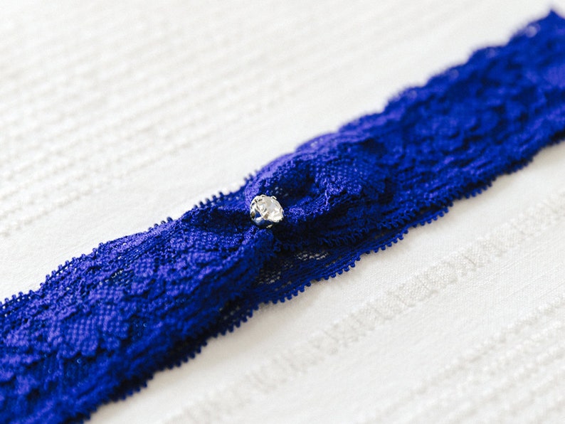 something blue bridal garter set Christy garter set navy blue lace garter set Wedding garter set