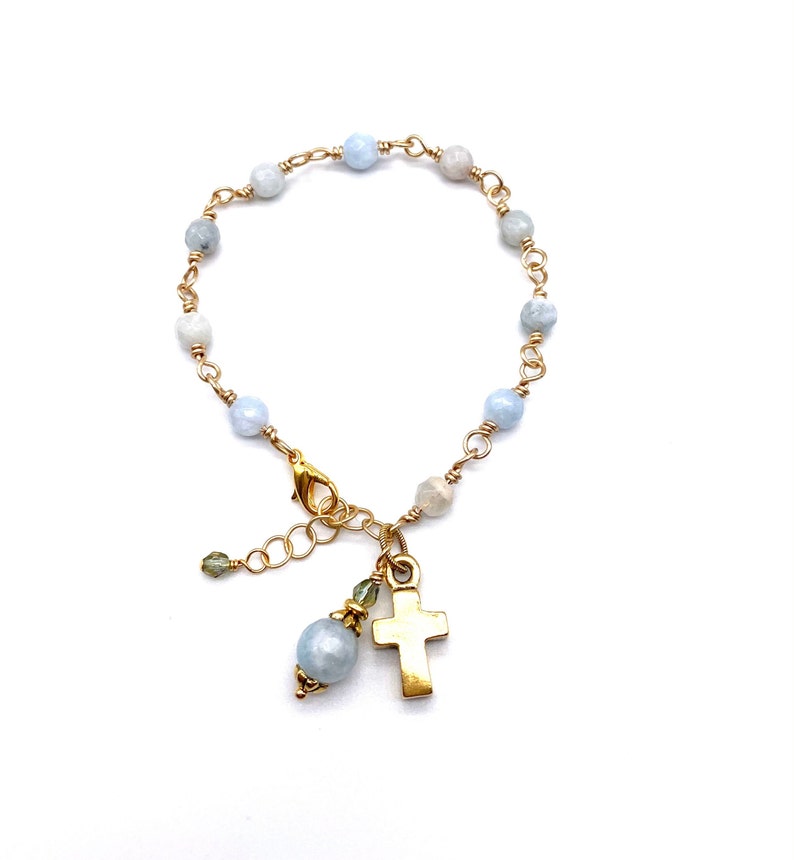 Gold store catholic bracelets