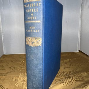 Antique Waverley Novels Redgauntlet by Sir Walter Scott, Harper and Brothers 1899