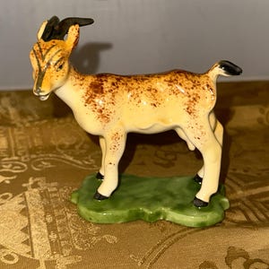 Vintage Erphila Goat Figurine/Broken Horn