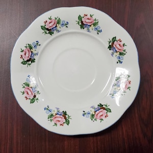 VINTAGE Tabletops Unlimited Bread & Butter Plate | Victorian Rose