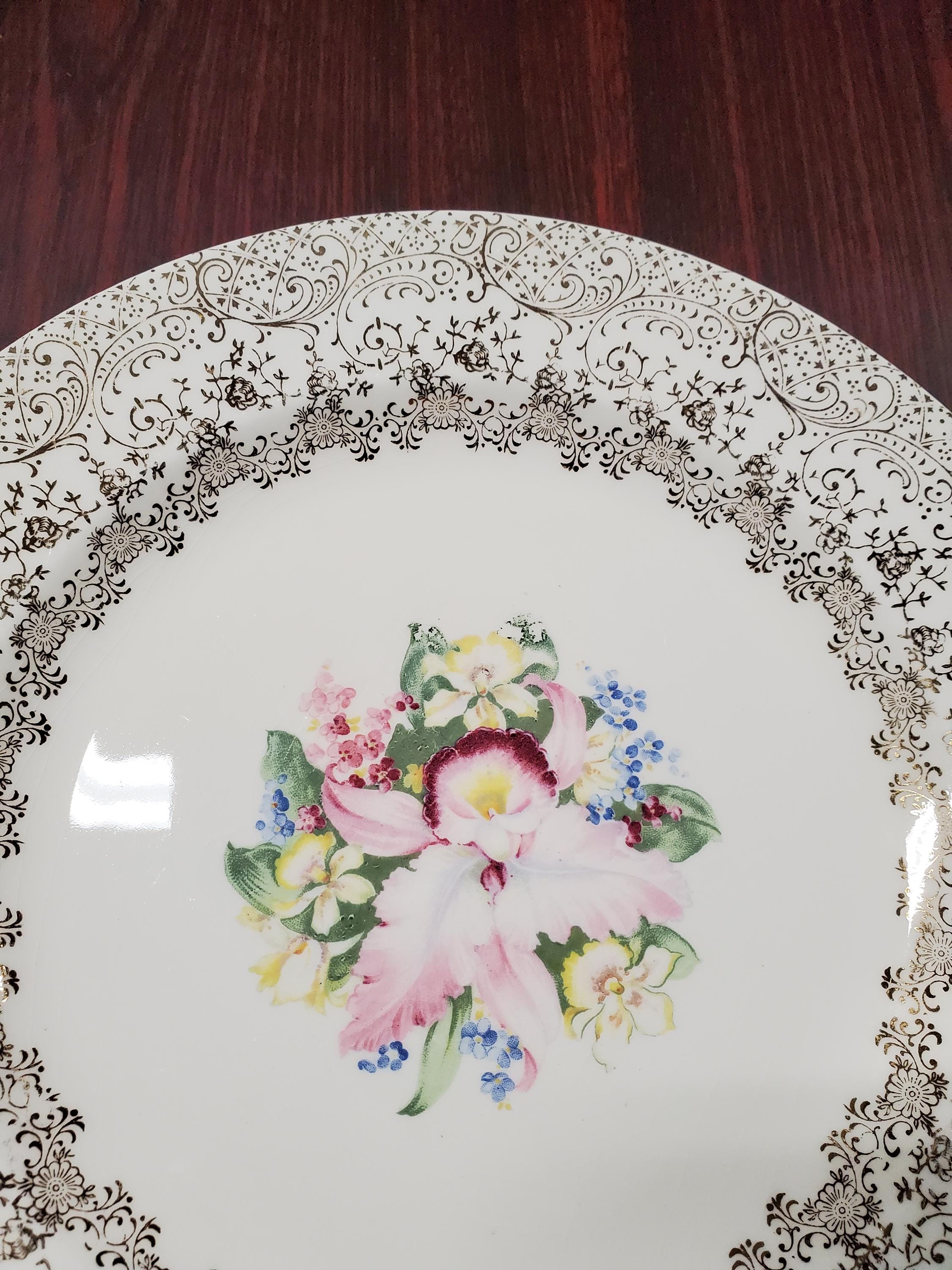 リモージュ　フランス　22KT　ゴールド　ロイヤルチャイナ リモージュ フランス 22KT ゴールド ロイヤルチャイナ