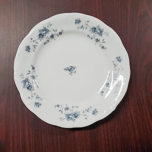 VINTAGE Johann Haviland | Blue Garland (Bavaria Backstamp) | Bread & Butter Plate 6&quot;
