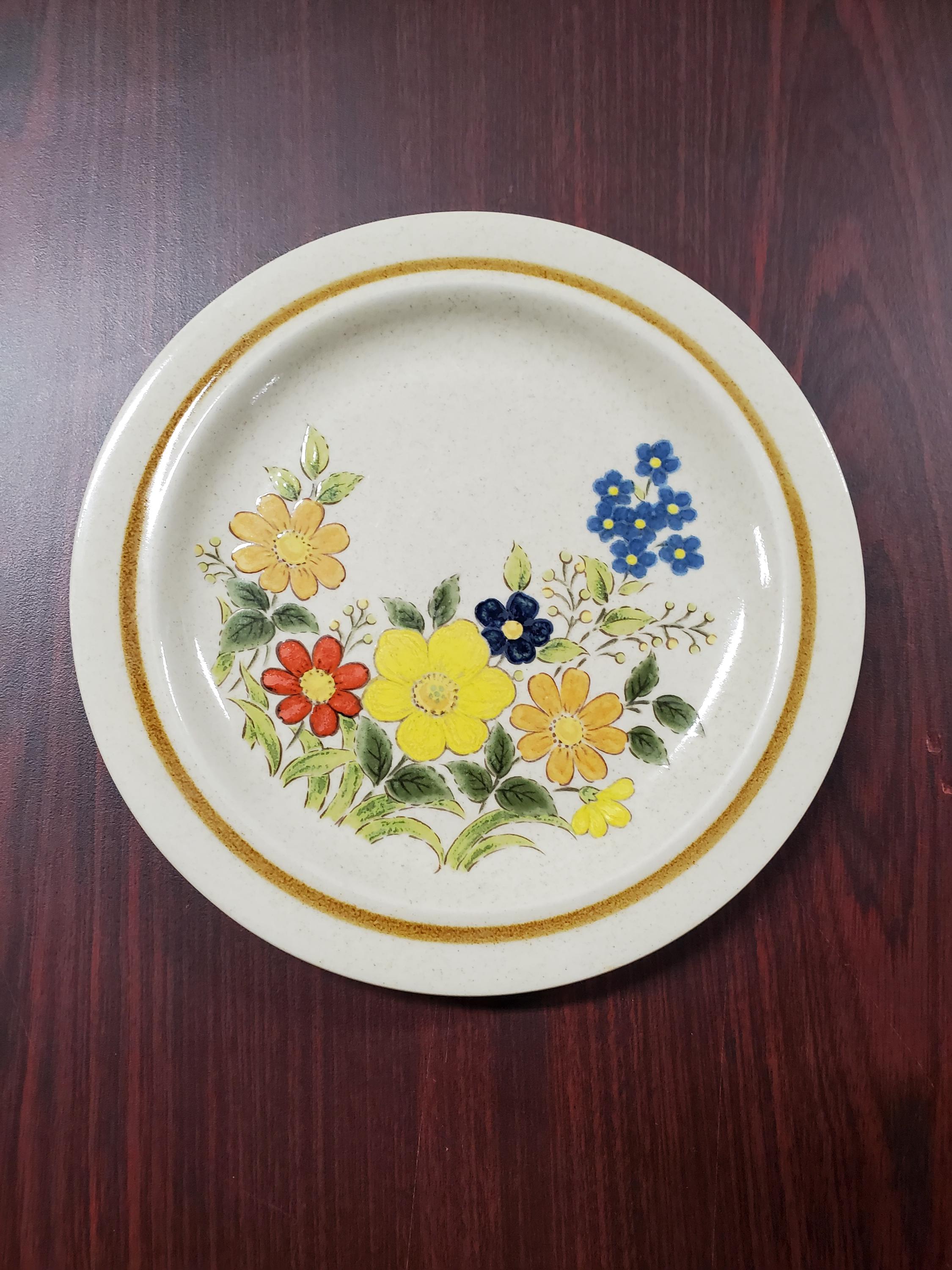 VINTAGE Mikasa Stone Village | Tropicana | Salad Plate 7.5