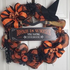 lightweight wreath Halloween decor Halloween wreath Ghost graveyard indoor wreath