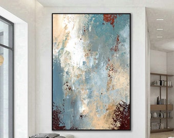 Novup Abstrakte Wandkunst – 5-teiliges Set, Leinwanddruck, Braun, Moderne Deko Für Wohnzimmer & Schlafzimmer