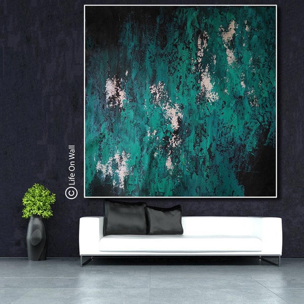 Silver and Black Artwork Etsy