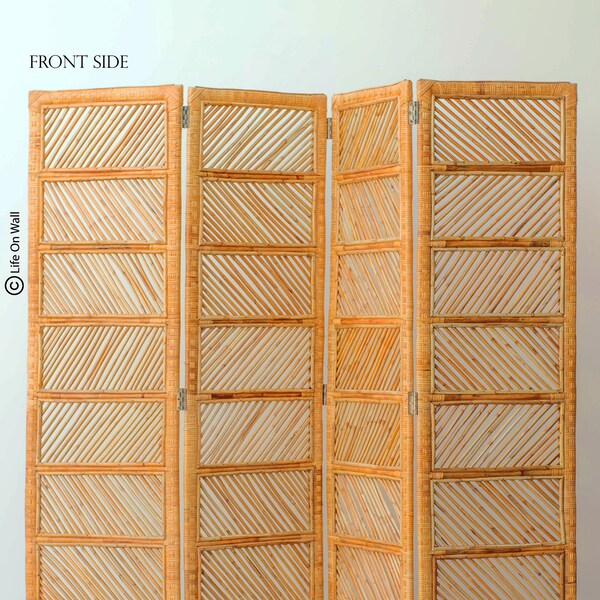 Rattan Room Divider Etsy