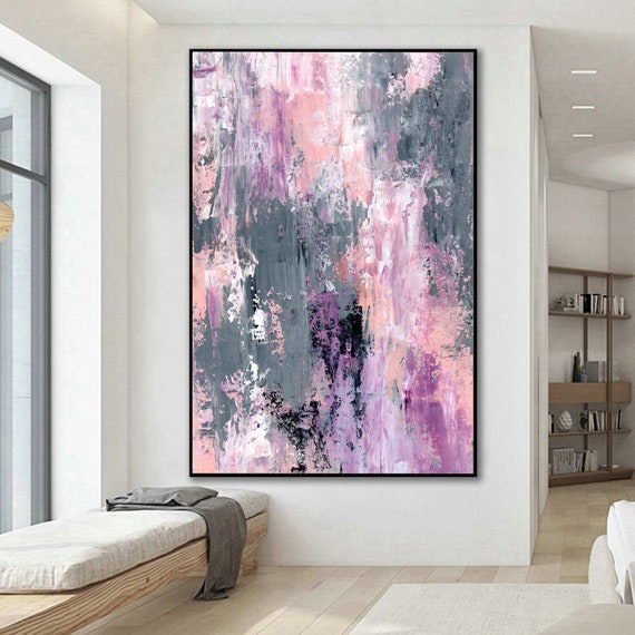 Quadro Astratto Moderno Su Tela – Marrone Testurizzato Con Cornice Nera – 50x100 Cm – Decorazione Parete Per Soggiorno E Ufficio