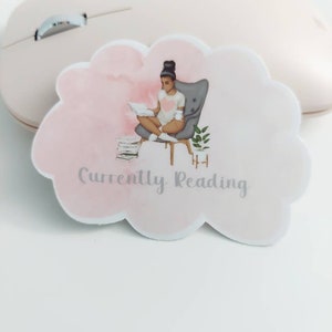Book Related Sticker-Currently Reading