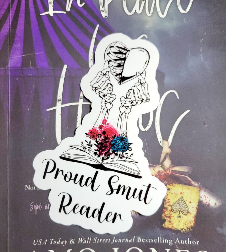 Book Related Sticker-Proud Smut Reader image 3