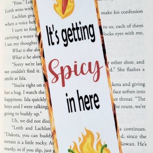 Bookmark-It's getting Spicy in here