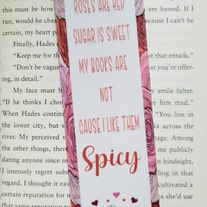 Bookmark-My Books are Spicy