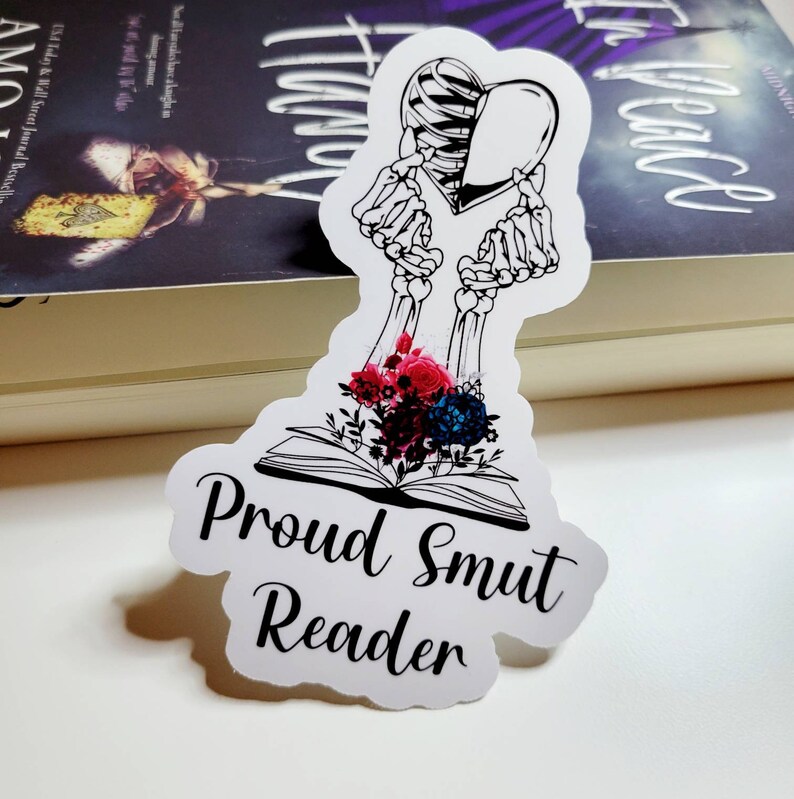Book Related Sticker-Proud Smut Reader image 2