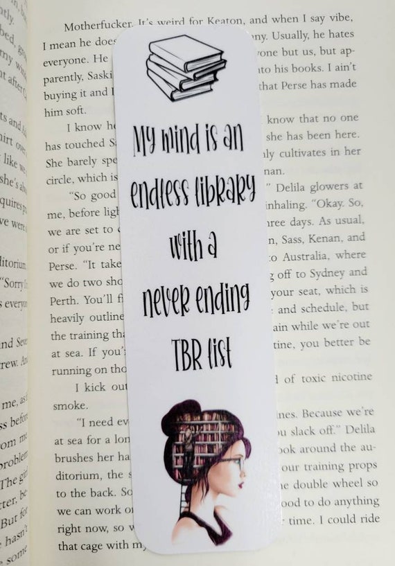 Bookmark-book Lovers Mind 