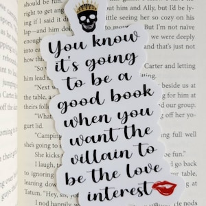 Book Related Sticker- Dark Romance Sticker, kindle sticker, book lover gifts