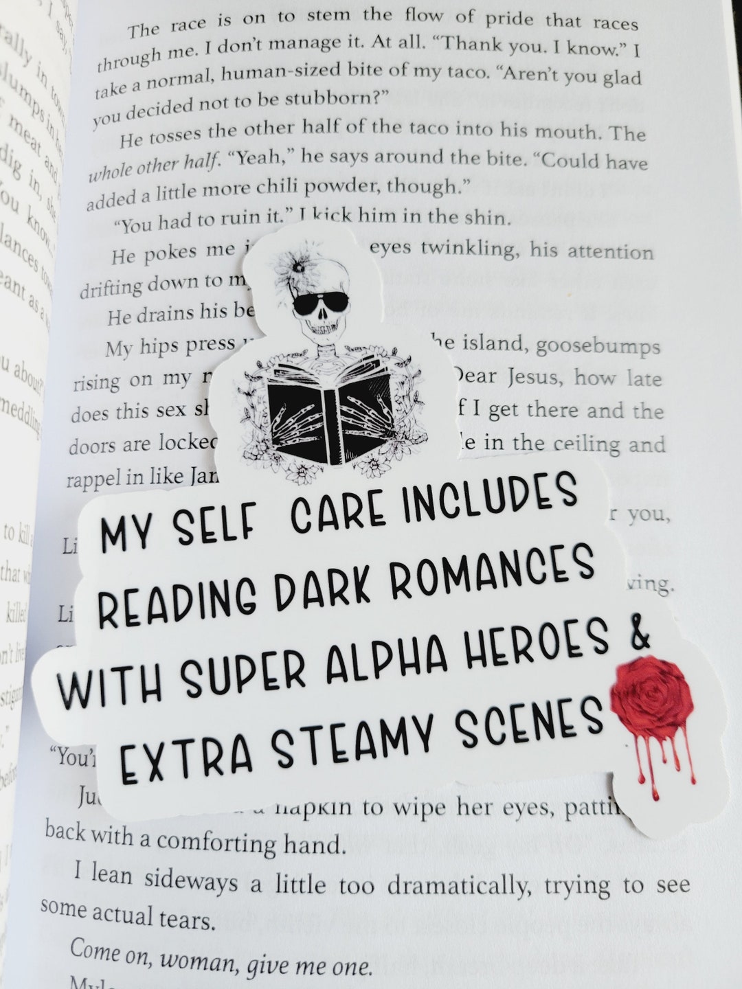 Book Related Sticker-my Self Care picture