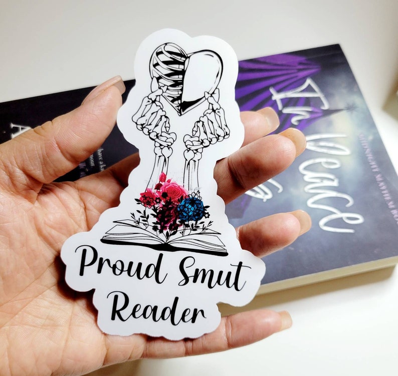 Book Related Sticker-Proud Smut Reader image 4