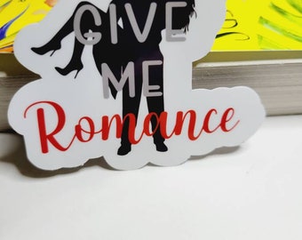 Book Related Sticker-Give Me Romance