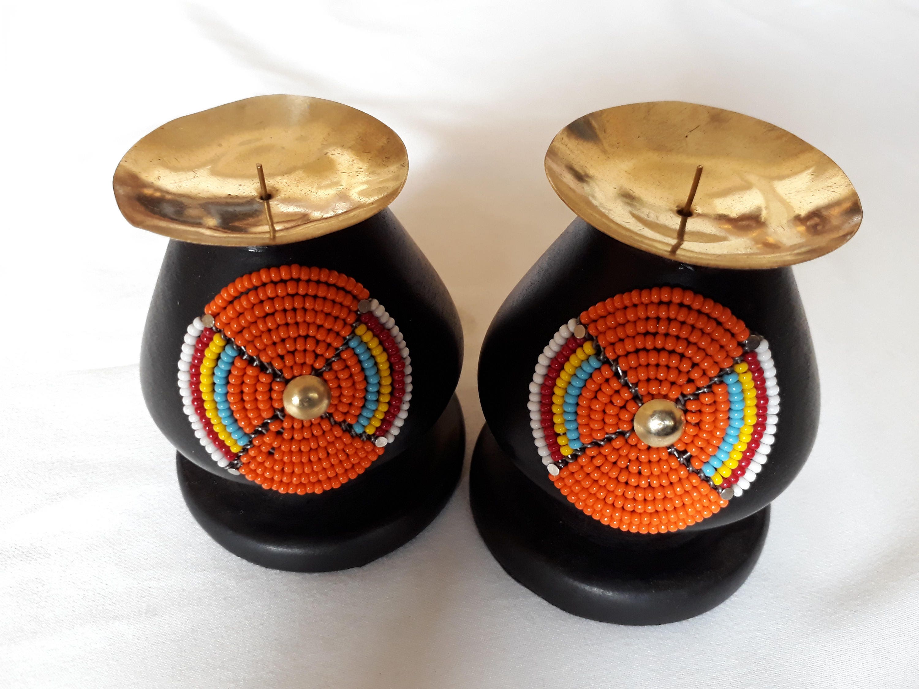 ON SALE AFRICAN Candle Holder Unique CandlestickUnique Etsy