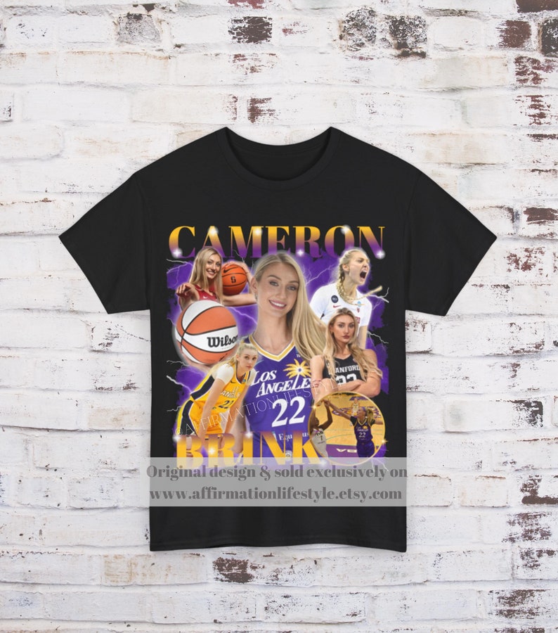 Cameron Brink Retro Throwback Shirt Unisex Cameron Brink Shirt 90s