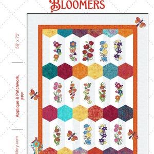 Motif de courtepointe appliqué Bloomers
