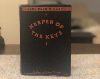 Vintage 1932 Keeper of the Keys by Earl Derr Biggers Hardcover Book First Edition