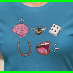 Think Before You Speak Pictograph Shirt Funny Tshirt T Shirt Tee Apparel Clothes Bella Canva 3001 Trendy Casual Comfortable Soft Ringspun