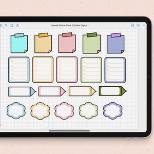Cute Digital Sticker Pack |kawaii Goodnotes Stickers | Panda Stickers ...