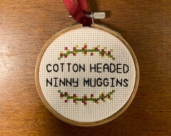 Cotton Headed Ninny Muggins Ornament