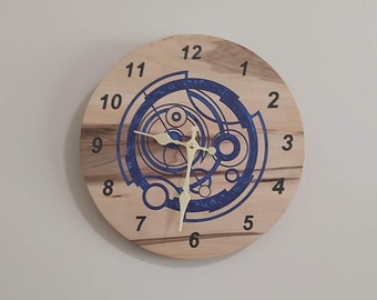 Dr Who Clock, Doctor Who Clock, Doctor Who Gifts, Doctor Who Decor