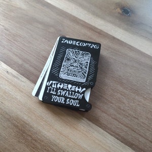 Evil Dead - Necronomicon Themed Minimalist Wallet