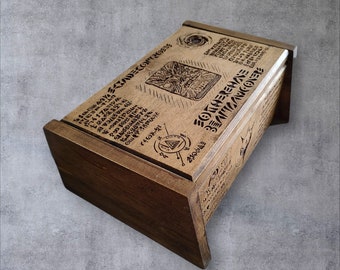 Evil Dead Necronomicon Keepsake Box | Ash vs. Evil Dead Memory Box | Personalized Keepsake Box