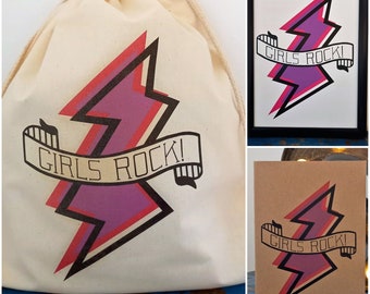 Girls Rock Gift Bundle - Girls Rock Gift Set - Girls Gift Set - Gift set for girls - Gift set for daughter - Christmas gift set - Girls Gift