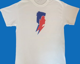 David Bowie T Shirt - Band T Shirt - Ladies T Shirt - Mens T Shirt - Christmas Gift - Secret Santa - Stocking Filler - Bowie Fan Gift