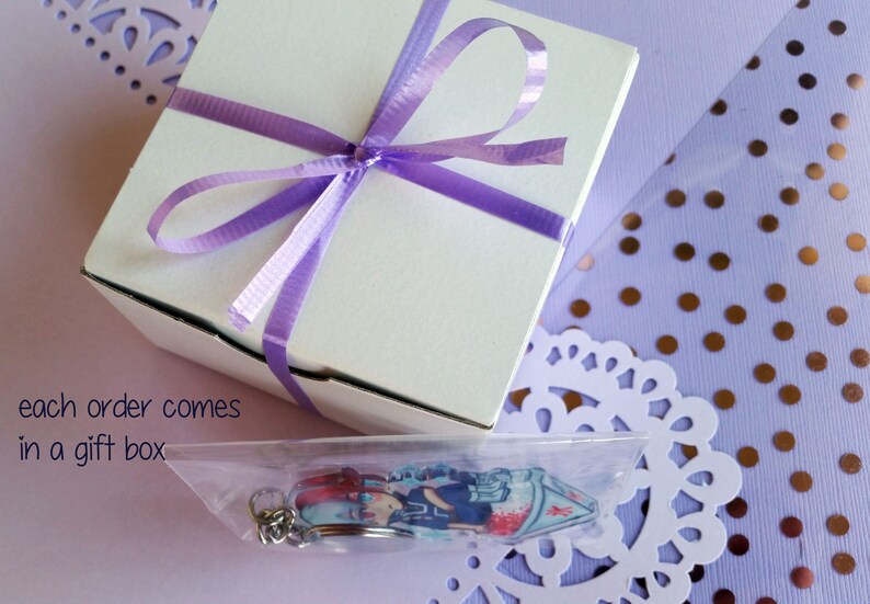 Todoroki Snow Cone Double Sided Keychain Etsy