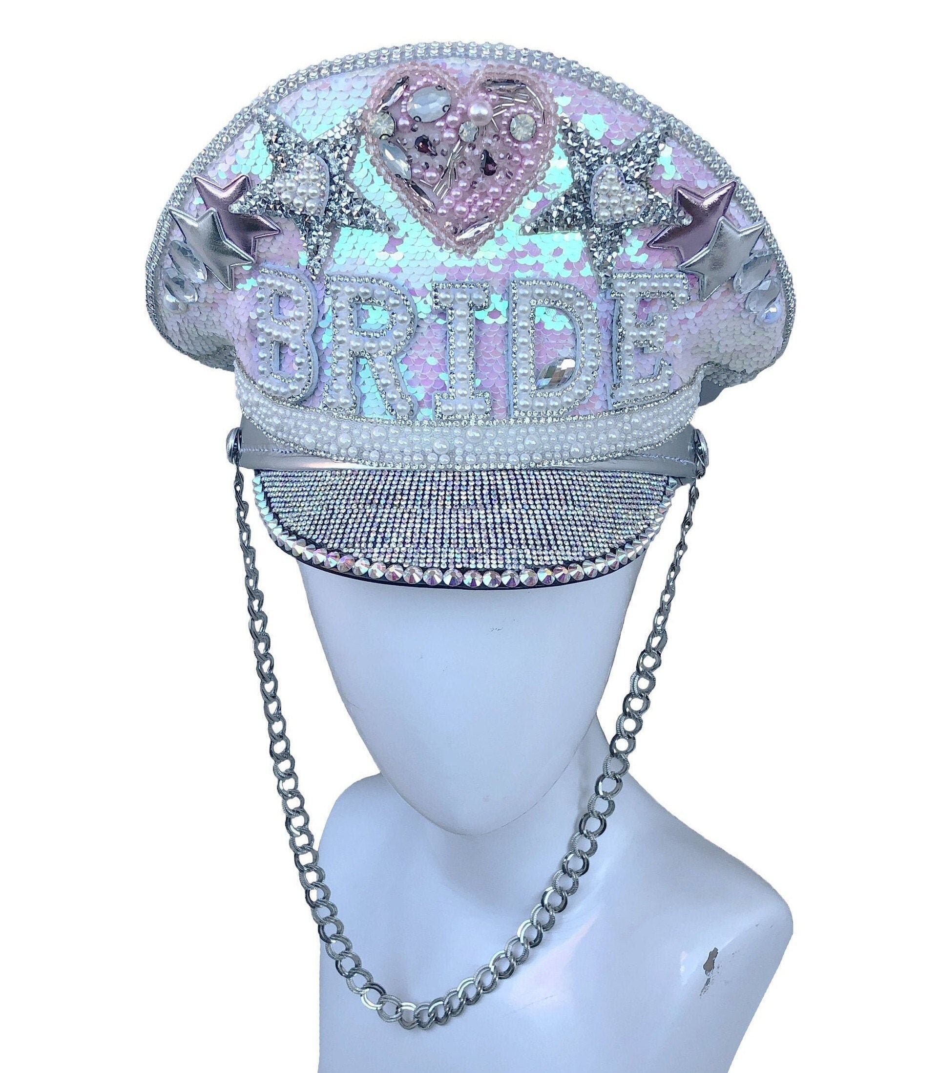 Captain Bride Hat Hen Night Hat Bridal 