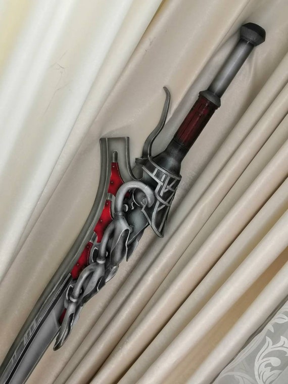 Dmc 5 Devil May Cry Red Queen Nero Cosplay Sword Weapon Etsy Dmc 5 Devil May Cry Red Queen Nero Cosplay Sword Weapon Etsy