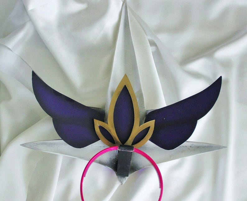 Star Guardian Syndra League of Legends Cosplay Headpiece