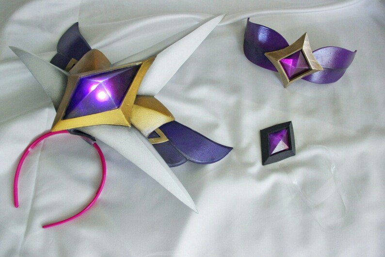 Star Guardian Syndra League of Legends Cosplay Headpiece