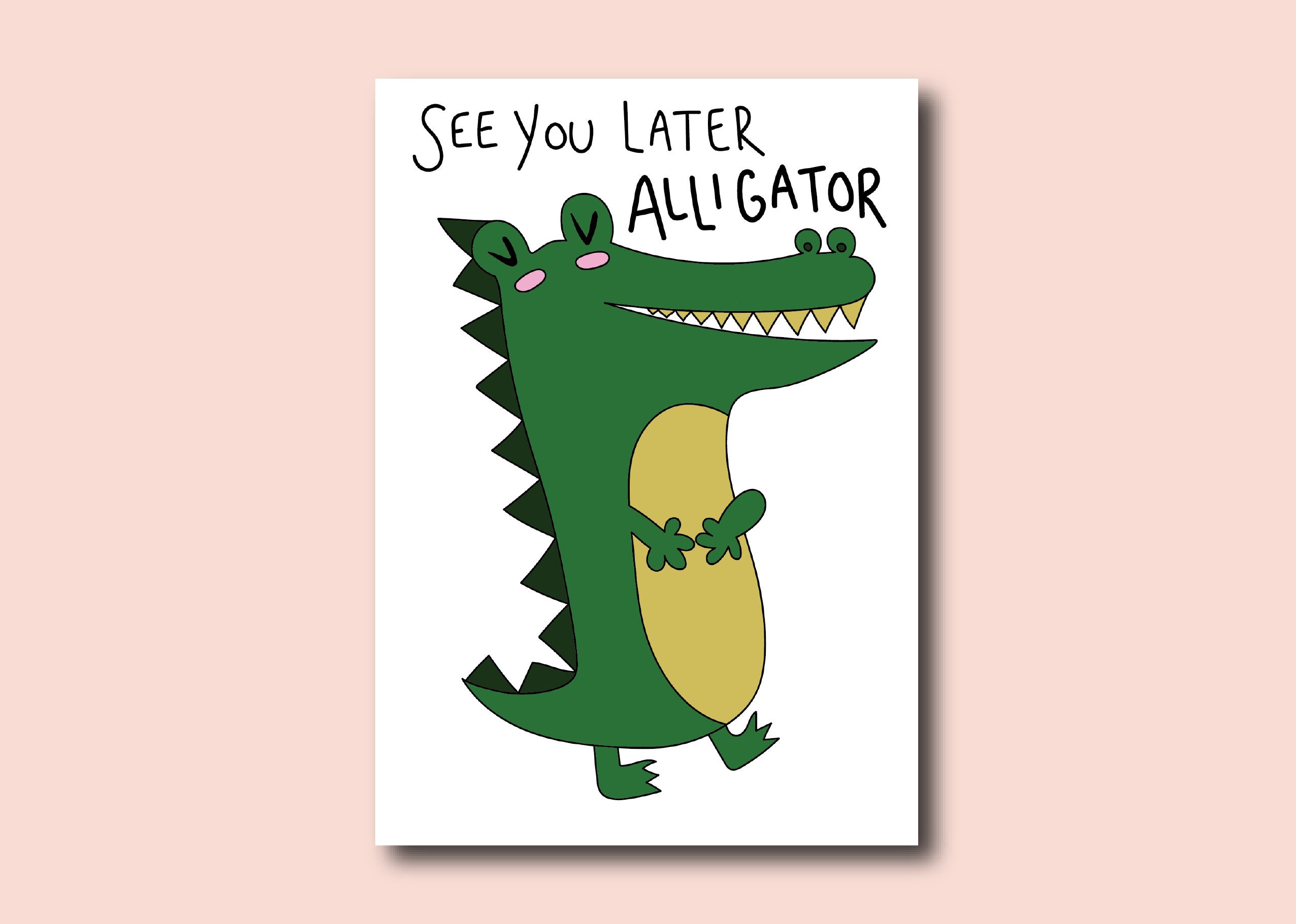 See You Later Alligator - Etsy UK See You Later Alligator - Etsy UK