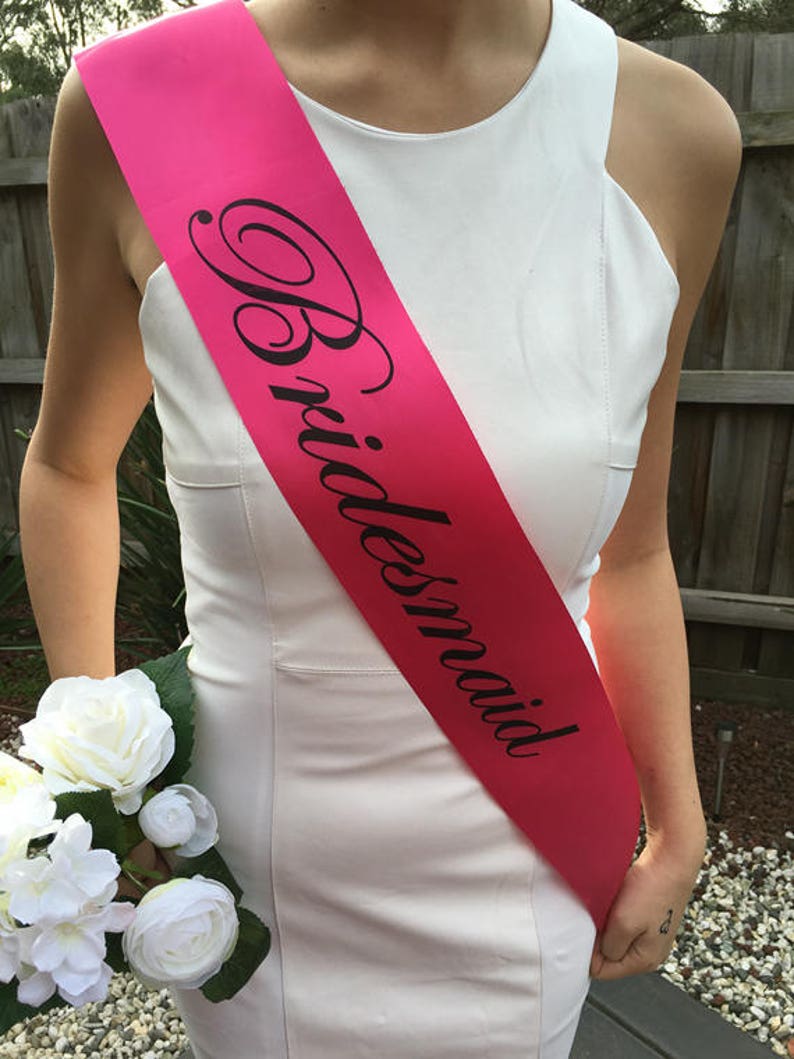Hen Party Sash Adult Pink