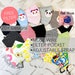 Cute Kids Washable & Reusable Face Masks + FREE Filter Child Face Cover Shields for Young Children and small sized faces Adults 