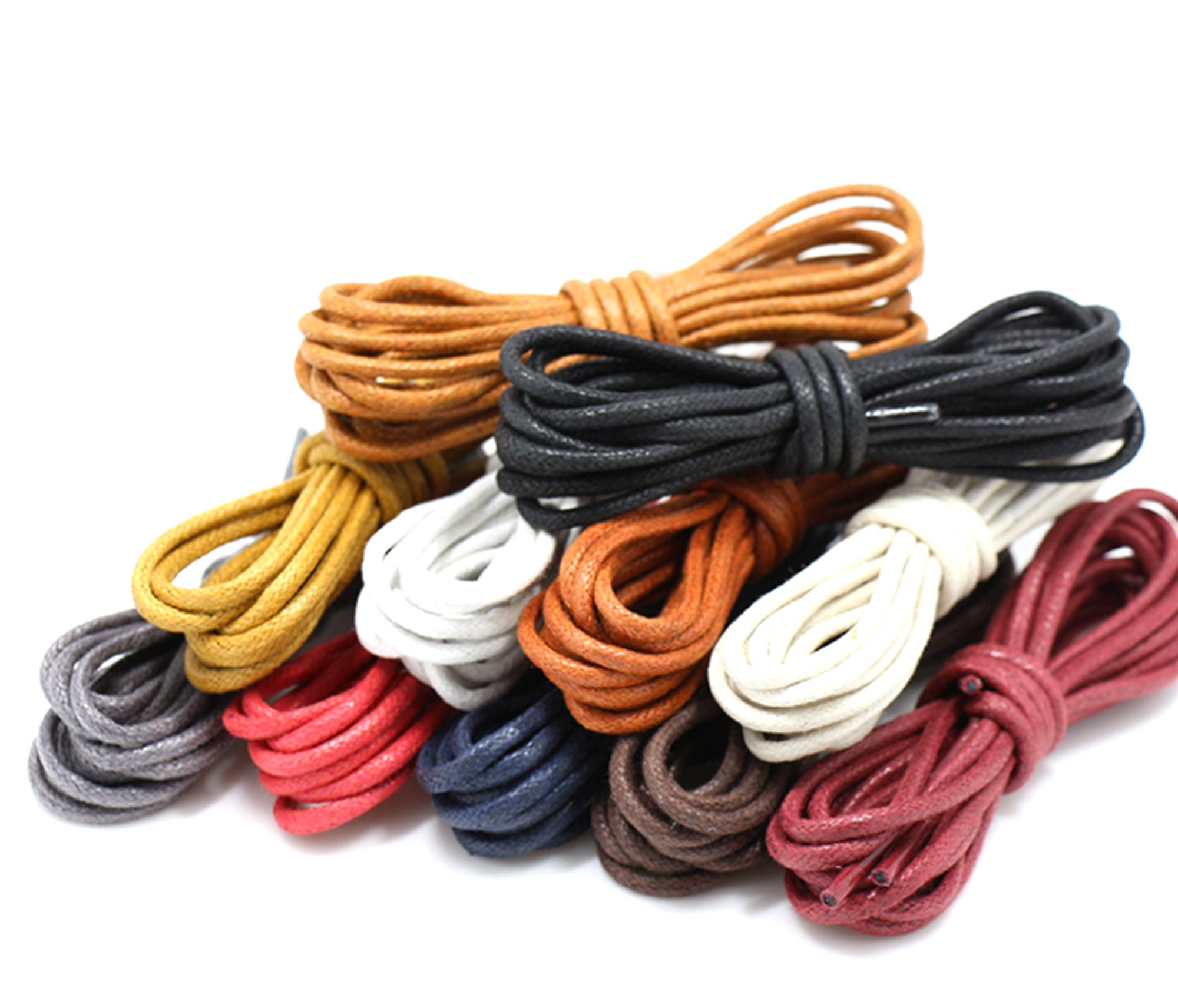 leather boot laces for sale