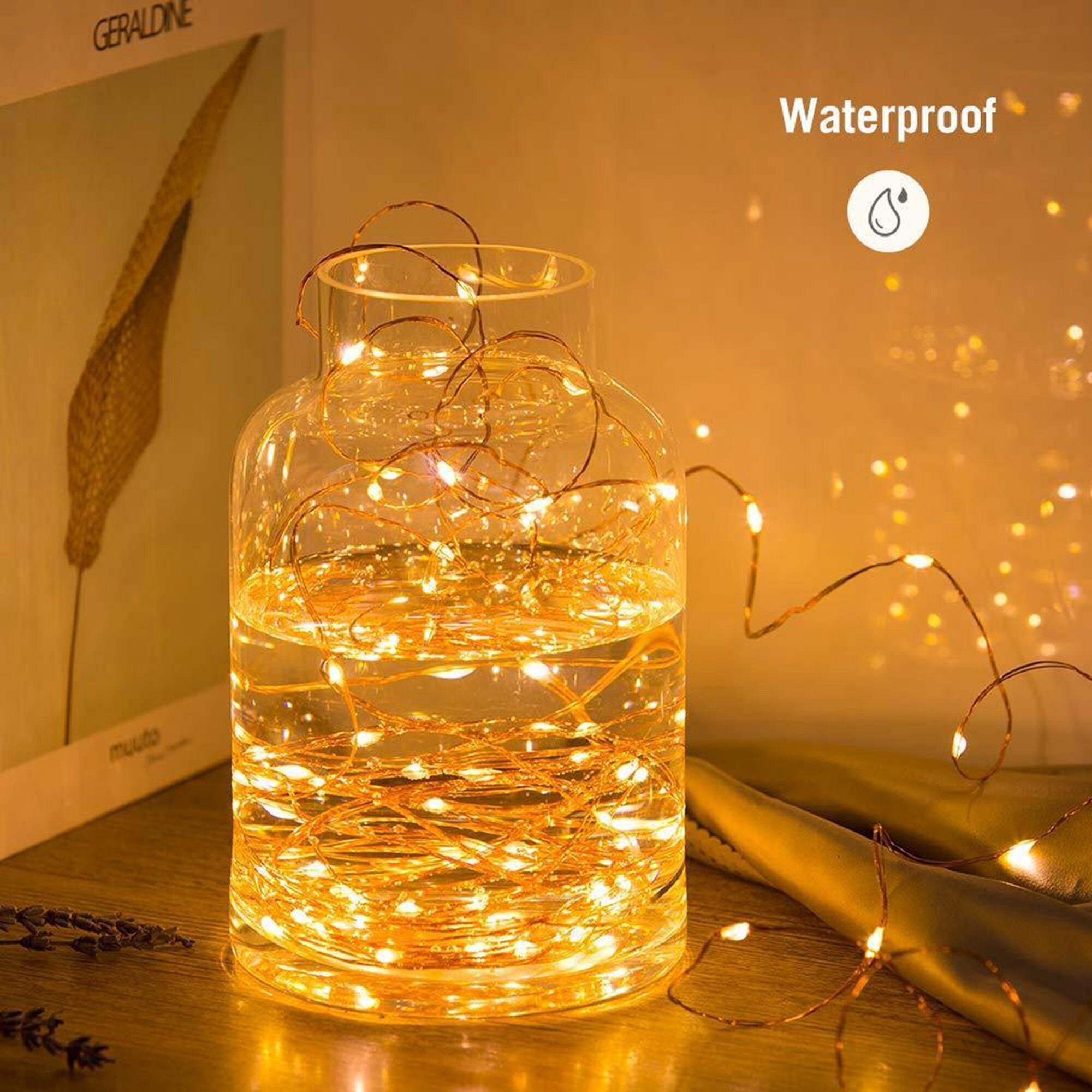 String Lights Star Fairy With 2m 10 Led Decorative Lighting For