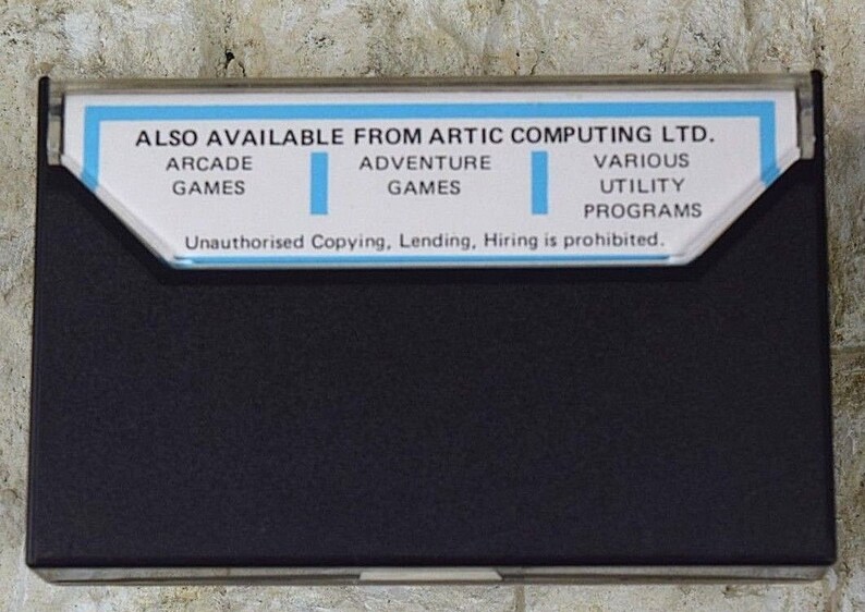 Santa Sinclair ZX Spectrum vintage Rare retro N-MINT COND console game