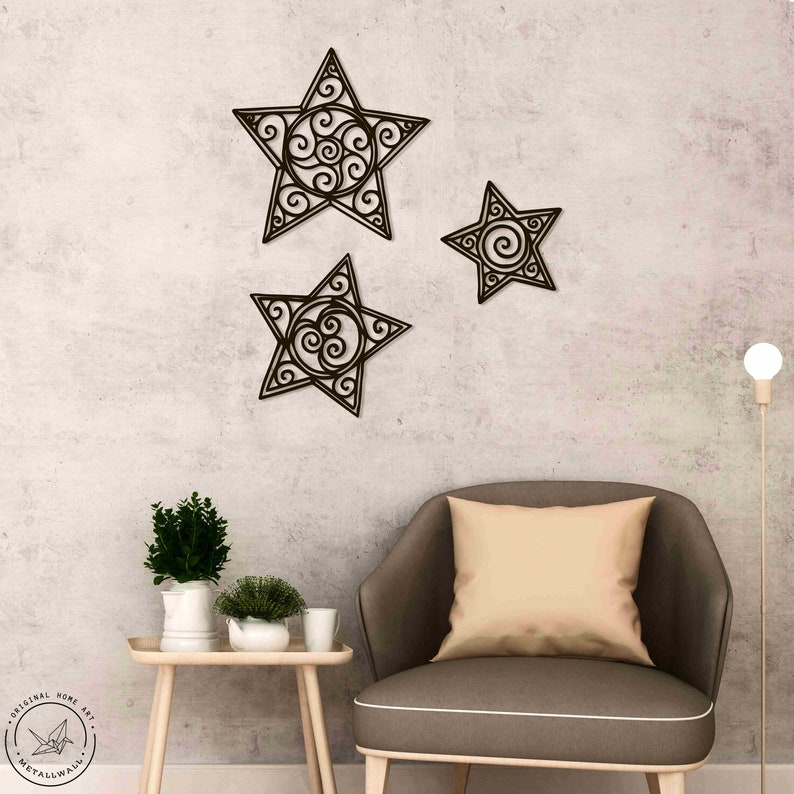 Metal Wall Art Laces Stars Home Decor Interior Sign Steel - Star Home Decor Wall Art Metal Wall Art Laces Stars Home Decor Interior Sign Steel - Star Home Decor Wall Art